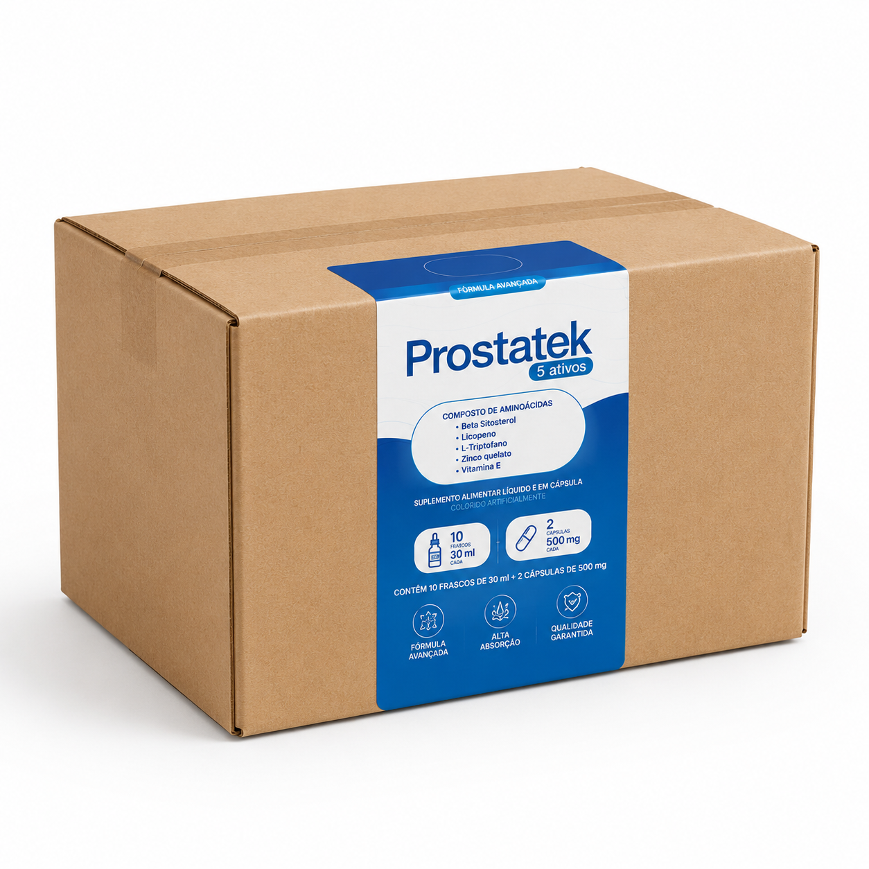Embalagem de envio ProstaTek